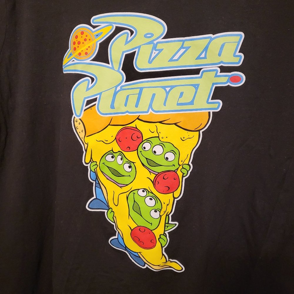 Mens Long Sleeve T Shirt Pizza Planet Toy Story 3XL